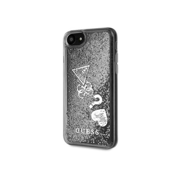Guess GUHCI8GLHFLSI iPhone 7/8/SE 2020 / SE 2022 ezüst keménytok