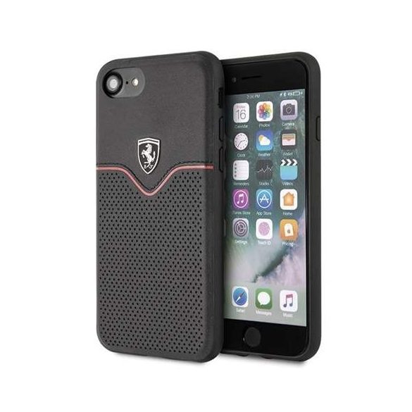 Ferrari keménytok FEOVEHCI8BK iPhone 7/8 SE2020 / SE 2022 fekete