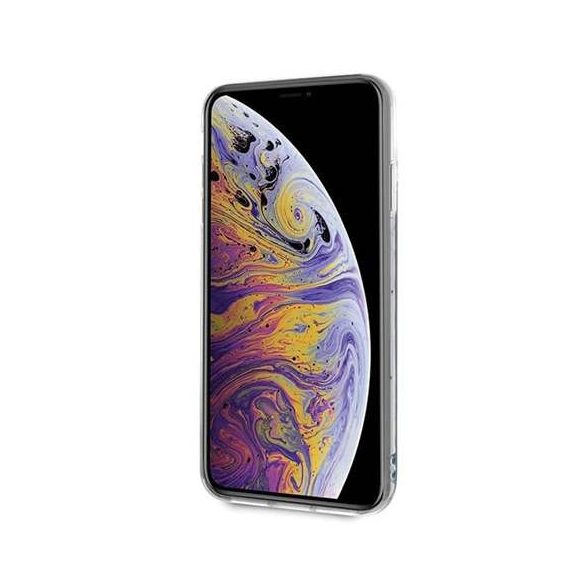 Guess GUHCI65GLCRE iPhone Xs Max czerwo ny / piros Hardcase California világít a sötétben telefon tok telefontok