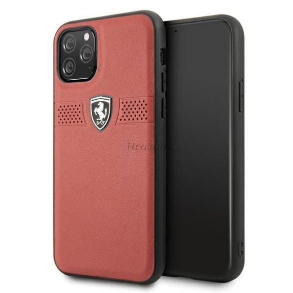 Ferrari Feobahcn58re iPhone 11 Pro 5.8 "piros tok off track bőr