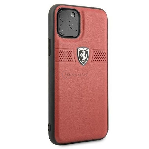 Ferrari Feobahcn58re iPhone 11 Pro 5.8 "piros tok off track bőr