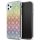 Guess GUHCN65PEOML iPhone 11 Pro Max többszínű kemény tok Színjátszó 4G bazsarózsa telefontok