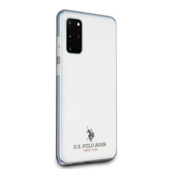 US Polo USHCS67TPUWH S20 + G985 fehér fényes telefontok
