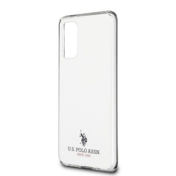 US Polo USHCS67TPUWH S20 + G985 fehér fényes telefontok
