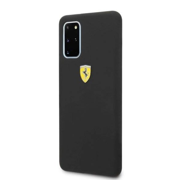 Ferrari tok FESSIHCS67BK S20 + G985 fekete Szilikon telefontok