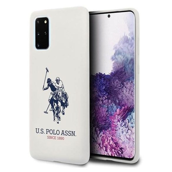 US Polo USHCS67SLHRWH S20 + G985 fehér szilikon Collection telefontok