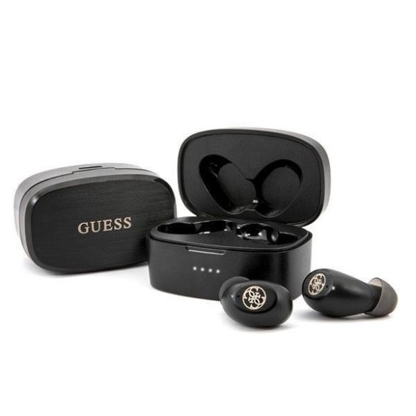 GUESS GUTWSJL4GBK TWS Bluetooth fülhallgatók + dokkoló állomás fekete 4g / gutwsjl4gbk