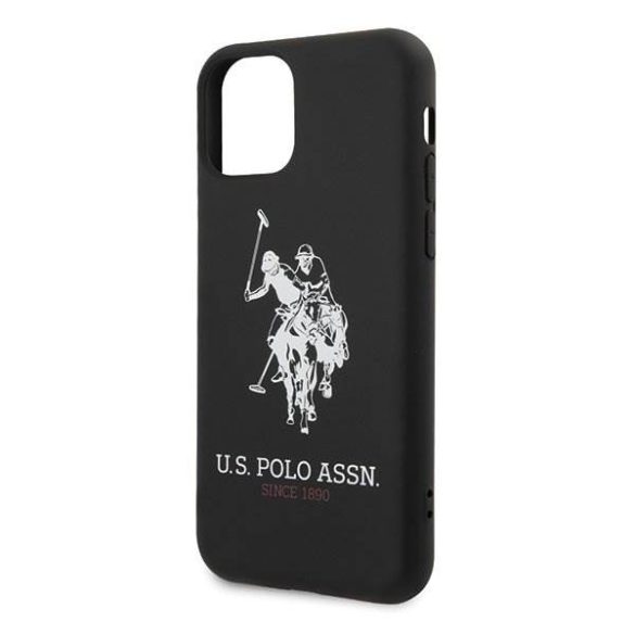 US Polo USHCN58SLHRBK iPhone 11 Pro fekete Szilikon Collection telefontok