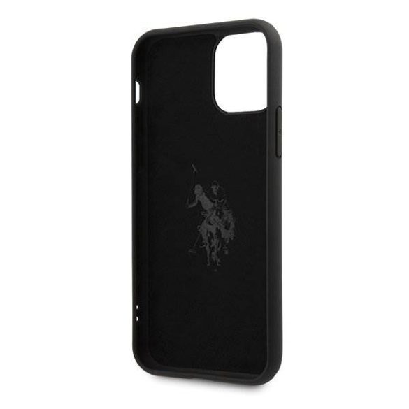 US Polo USHCN65SLHRBK iPhone 11 Pro Max fekete Szilikon Collection telefontok