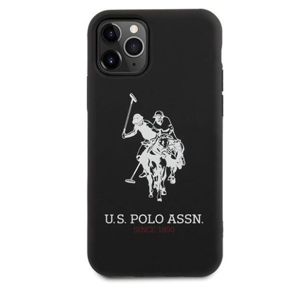 US Polo USHCN65SLHRBK iPhone 11 Pro Max fekete Szilikon Collection telefontok