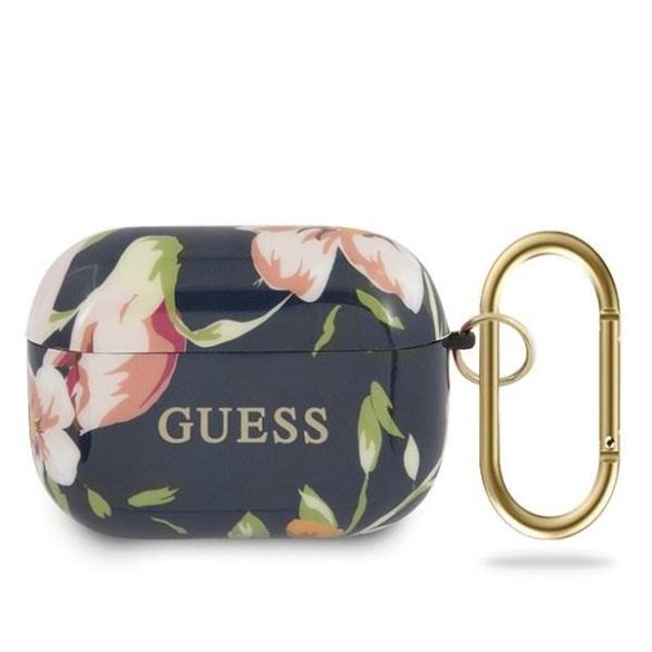 Guess GUACAPTPUBKFL03 AirPods Pro telefontok kék N.3 Flower Collection