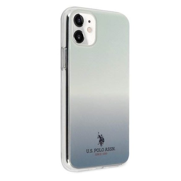 US Polo USHCN61TRDGLB iPhone 11 kék színátmenet Pattern Collection telefontok
