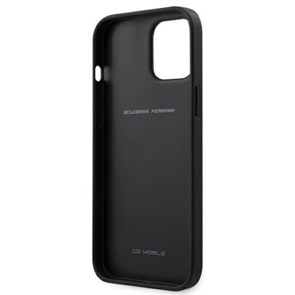 Ferrari iPhone FEOGOHCP12LRE 12 Max Pro 6.7 piros / vörös tok Off Track Perforált telefontok