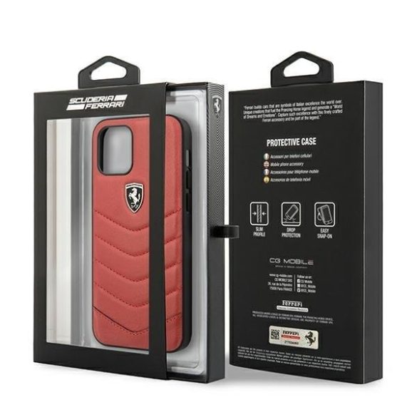 Ferrari Fehquhcp12MRE iPhone 12 / iPhone 12 Pro Red / Red tok off track