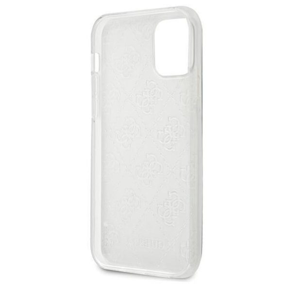 Guess GUHCP12S3D4GTR iPhone 12 mini 5,4" átlátszó kemény tok 4G 3D Pattern Kollekció telefontok