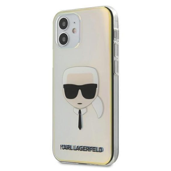 Karl Lagerfeld KLHCP12SPCKHML iPhone 12 mini 5,4" többszínű tok Színjátszó Karl's Head telefontok