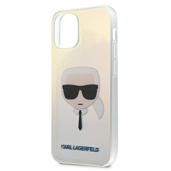 Karl Lagerfeld KLHCP12SPCKHML iPhone 12 mini 5,4" többszínű tok Színjátszó Karl's Head telefontok