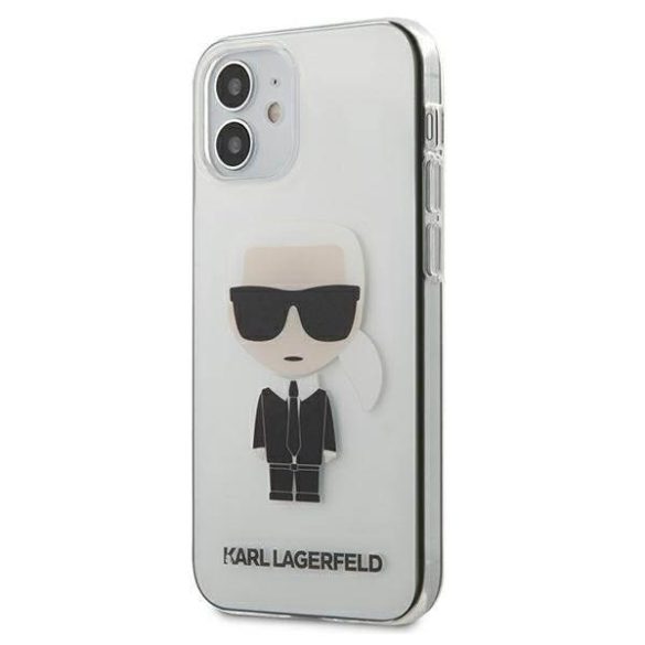 Karl Lagerfeld KLHCP12STRIK iPhone 12 mini tok Átlátszó Ikonik telefontok