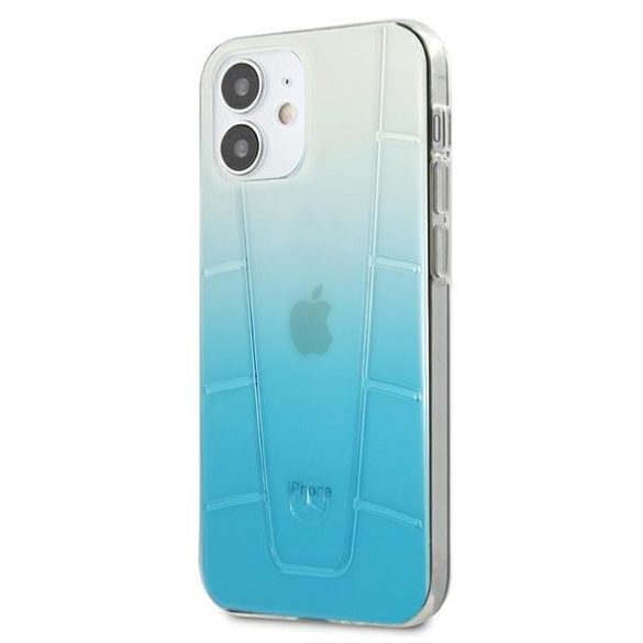 Mercedes MEHCP12SCLGBL iPhone 12 mini 5,4" kék tok Átlátszó Line telefontok