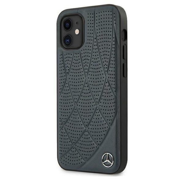 Mercedes MEHCP12SDIQNA iPhone 12 mini 5,4" sötétkék tok Bow Line telefontok