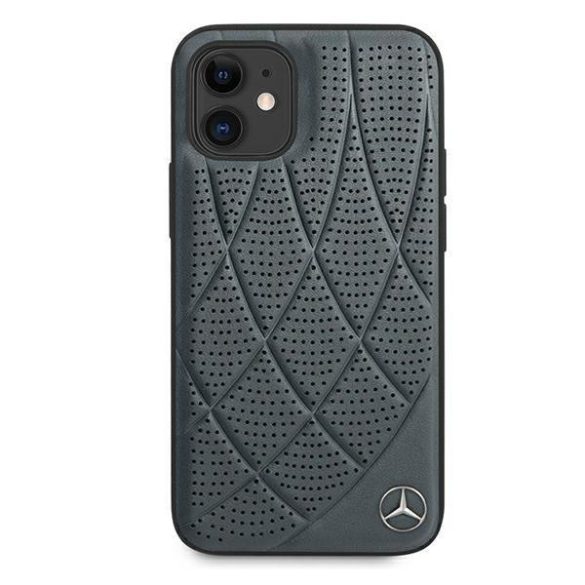 Mercedes MEHCP12SDIQNA iPhone 12 mini 5,4" sötétkék tok Bow Line telefontok