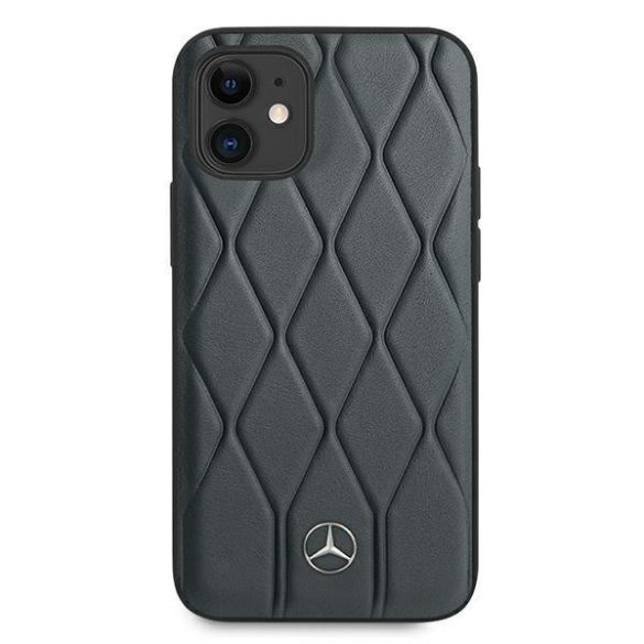 Mercedes MEHCP12SMULNA iPhone 12 mini 5,4" kék tok hullám Line telefontok