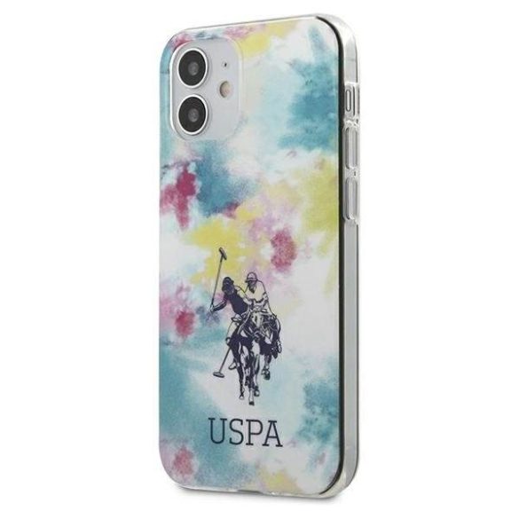 US Polo USHCP12SPCUSML iPhone 12 mini többszínű Tie & Dye Collection telefontok