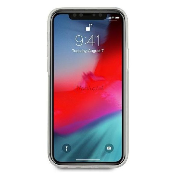 Mini mihcp12mpcubina iPhone 12 / iPhone 12 Pro 6,1 "Granatowy / Kék Hard tok Stripe Kollekció