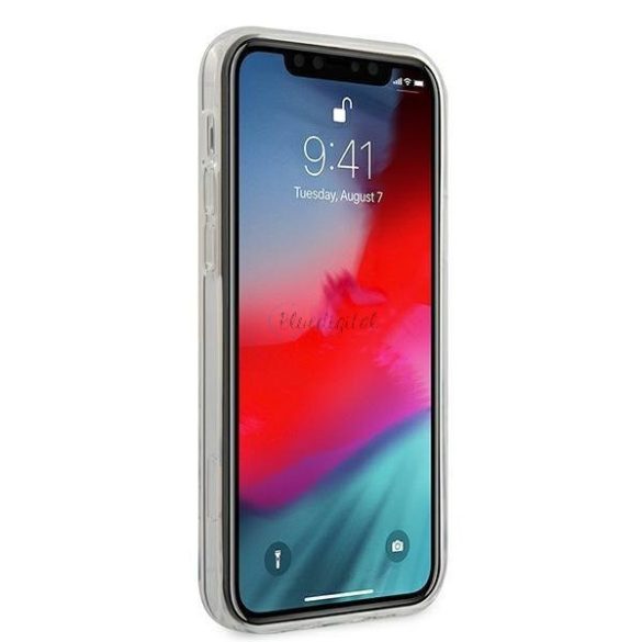 Mini mihcp12lpcubina iPhone 12 Pro max 6,7 "Granatowy / Kék Hard tok Stripe Kollekció