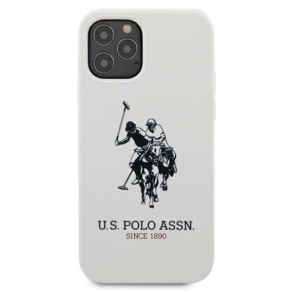 US Polo USHCP12MSLHRWH iPhone 12 / iPhone 12 Pro 6,1" fehér szilikon Kollekció telefontok