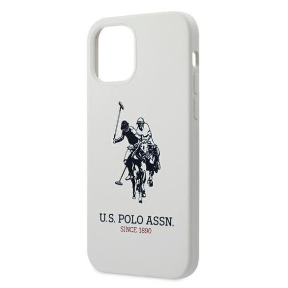 US Polo USHCP12MSLHRWH iPhone 12 / iPhone 12 Pro 6,1" fehér szilikon Kollekció telefontok