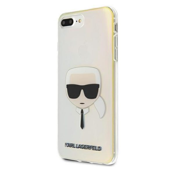 Karl Lagerfeld KLHCI8LPCKHML iPhone 7/8 Plus többszínű tok Színjátszó Karl's Head telefontok