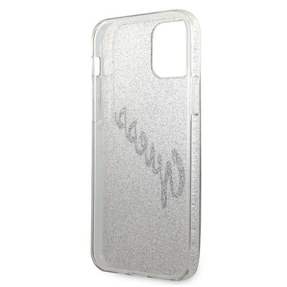 Guess GUHCP12SPCUGLSGO iPhone 12 mini 5,4" arany tok csillámos Gradient Script telefontok