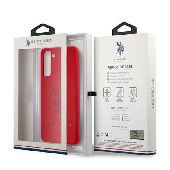 US Polo USHCS21MSLHRTRE S21 + G996 piros szilikon Tone telefontok