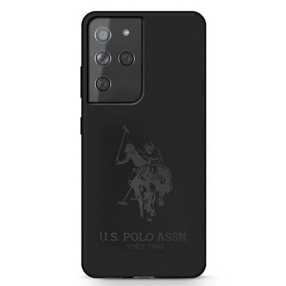 US Polo USHCS21LSLHRTBK S21 Ultra G998 fekete szilikon Tone telefontok