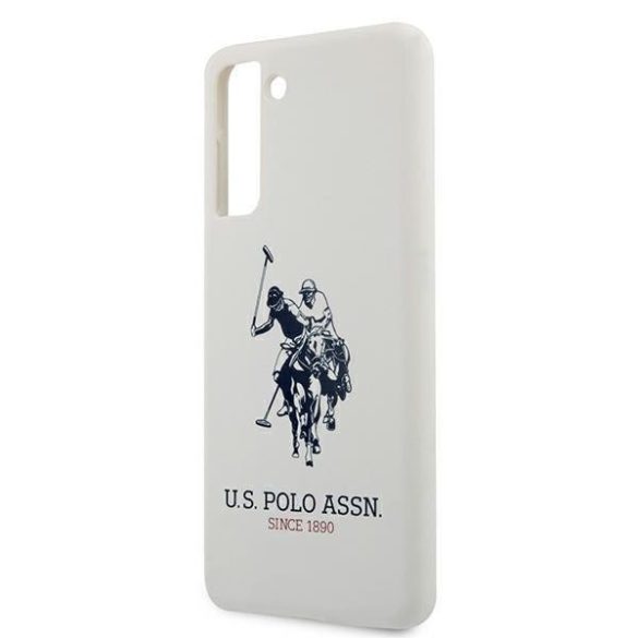 US Polo USHCS21SSLHRWH S21 G991 fehér szilikon Logo telefontok