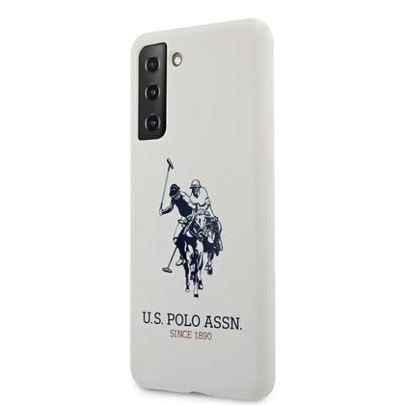 US Polo USHCS21MSLHRWH S21 + G996 fehér szilikon Logo telefontok