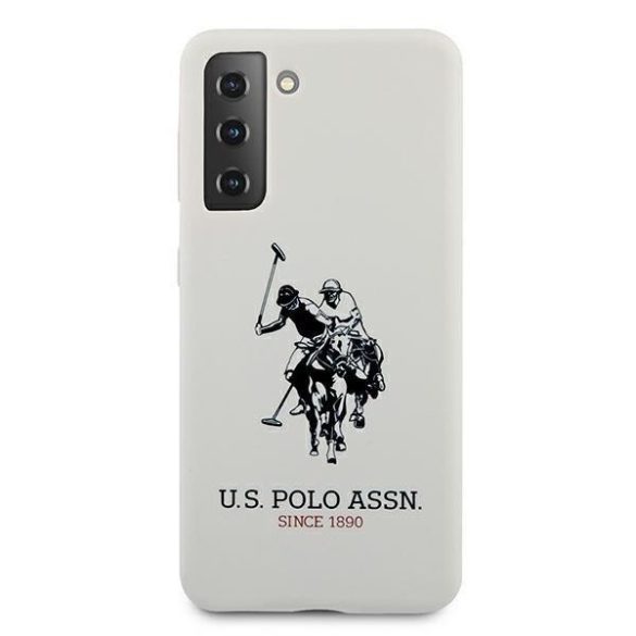 US Polo USHCS21MSLHRWH S21 + G996 fehér szilikon Logo telefontok