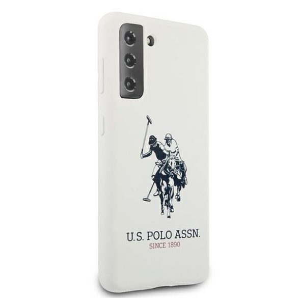 US Polo USHCS21MSLHRWH S21 + G996 fehér szilikon Logo telefontok