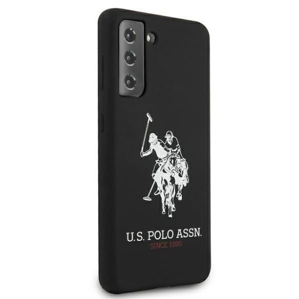 US Polo USHCS21MSLHRBK S21 + G996 fekete Szilikon Logo telefontok