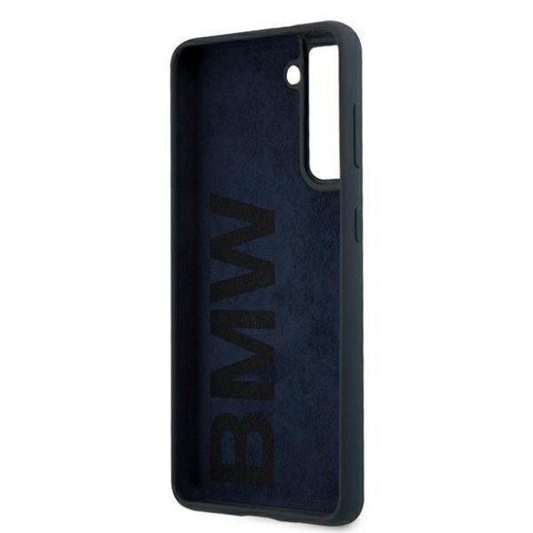 BMW BMHCS21SSILNA S21 G991 sötétkék tok Szilikon Signature