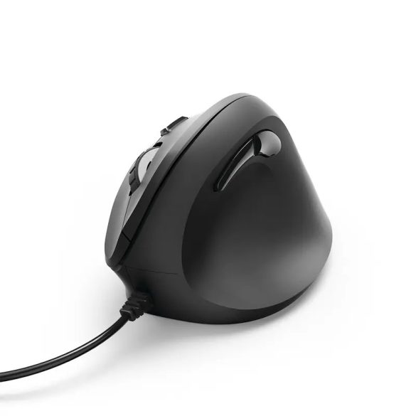 Hama EMC-500 vezetékes egér Ergonomikus, függőleges - Fekete