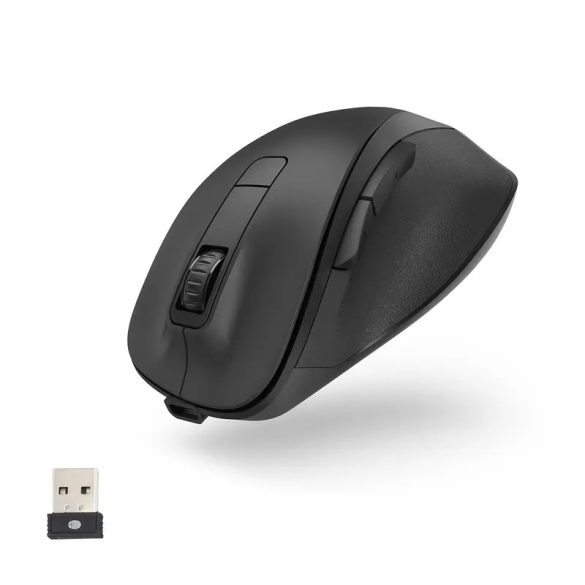 Hama MW-500 V2 vezeték nélküli egér akkumulátorral - Fekete