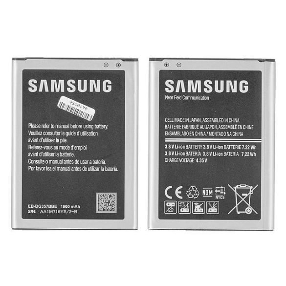 Akkumulátor Samsung I9190 G357 Galaxy S4 Mini Ace 4 Eb-B500be Eb-Bg357bbe 1900mah