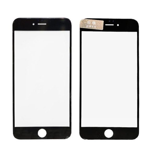Üvegfólia védőüveg iPhone 6 Plus 6S PLUS Fekete