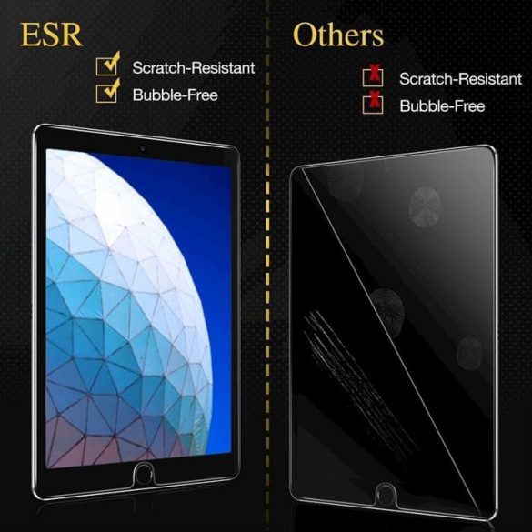 ESR Edzett üveg iPad 7/8/9 10.2 (2019/2020/2021)