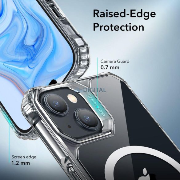 ESR AIR ARMOR HALOLOCK MAGSAFE iPhone 15 ÁTLÁTSZÓ tok