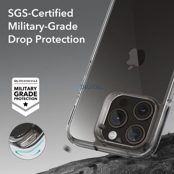 ESR jég SHIELD iPhone 15 PRO átlátszó tok