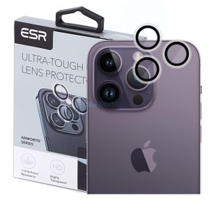 EDZETT ÜVEG ESR KAMERA LENCSE iPhone 15 PRO / 15 PRO MAX ÁTLÁTSZÓ