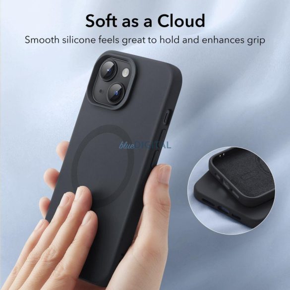 ESR CLOUD HALOLOCK MAGSAFE iPhone 15 FEKETE tok